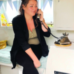Fotobox Erfurt - Audio-Sprachnachricht wird in Retro-Telefon gesprochen für tolle Erinnerungen.